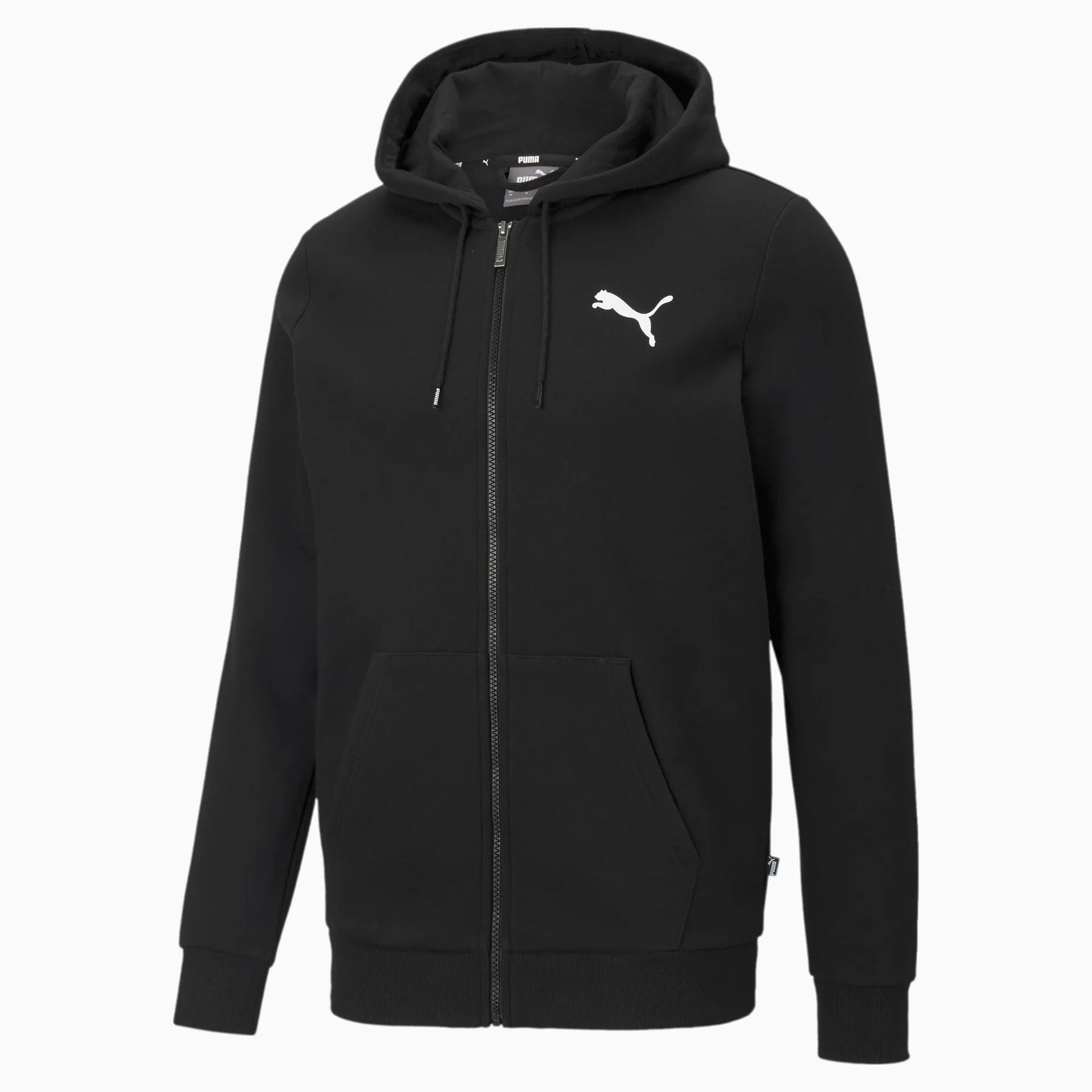 Essentials Full-Zip Logo Men's Hoodie