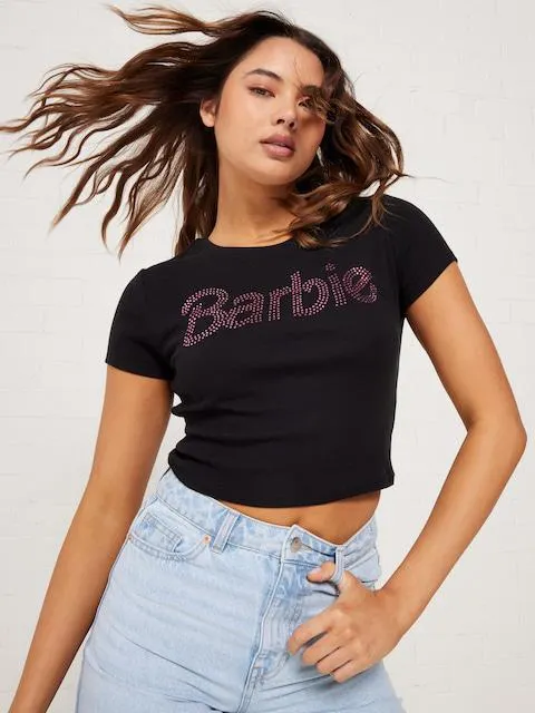 Barbie Diamonte Baby Tee