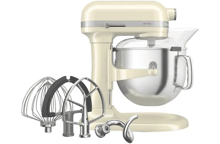 KitchenAid 6.6L Bowl Lift Stand Mixer Almond Cream
