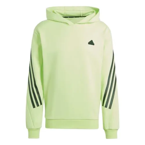 Adidas Future Icons 3-Stripes Hoodie - Mens - Green