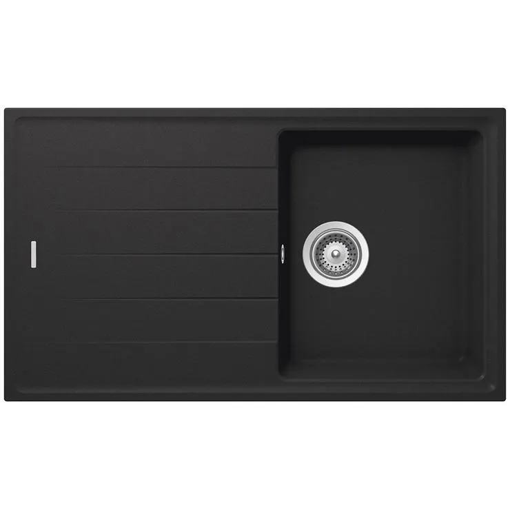 Hafele Quartz Single Bowl Sink with Drainer