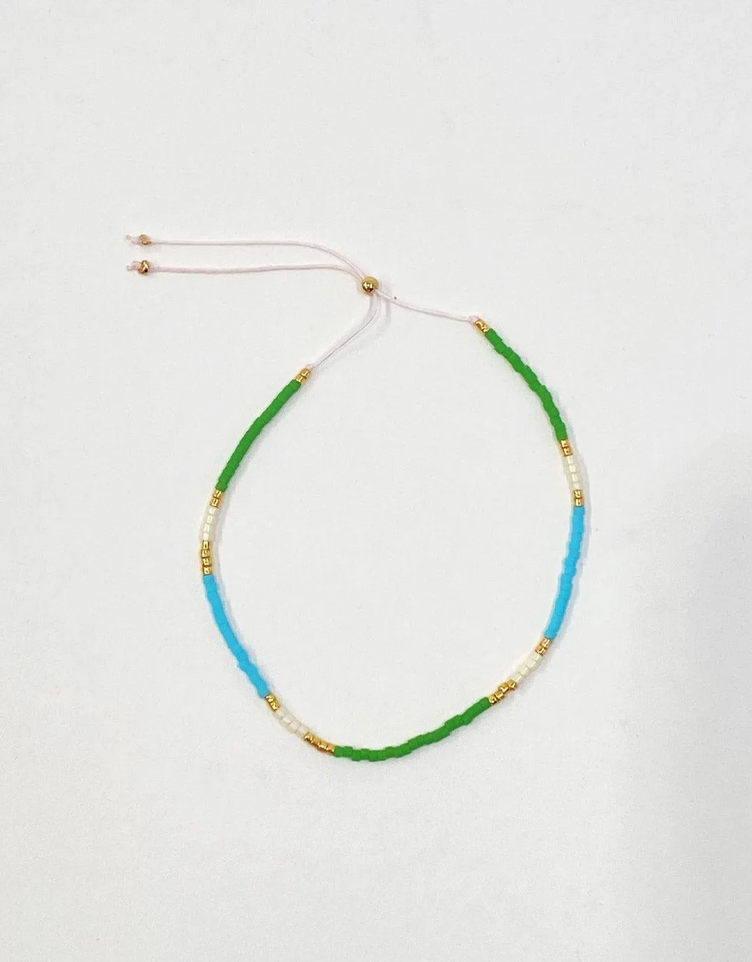Santorini Bracelet - Green/Blue