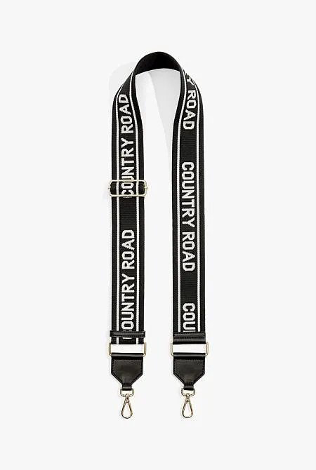 Stripe Branded Bag Strap