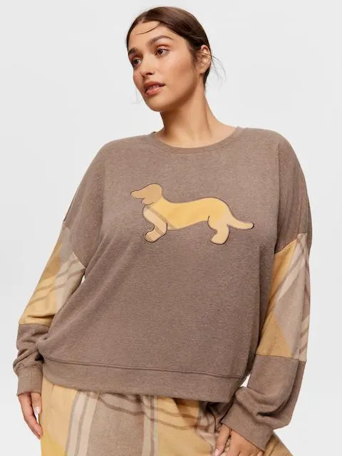 P.A. Plus Patchwork Sweater Top