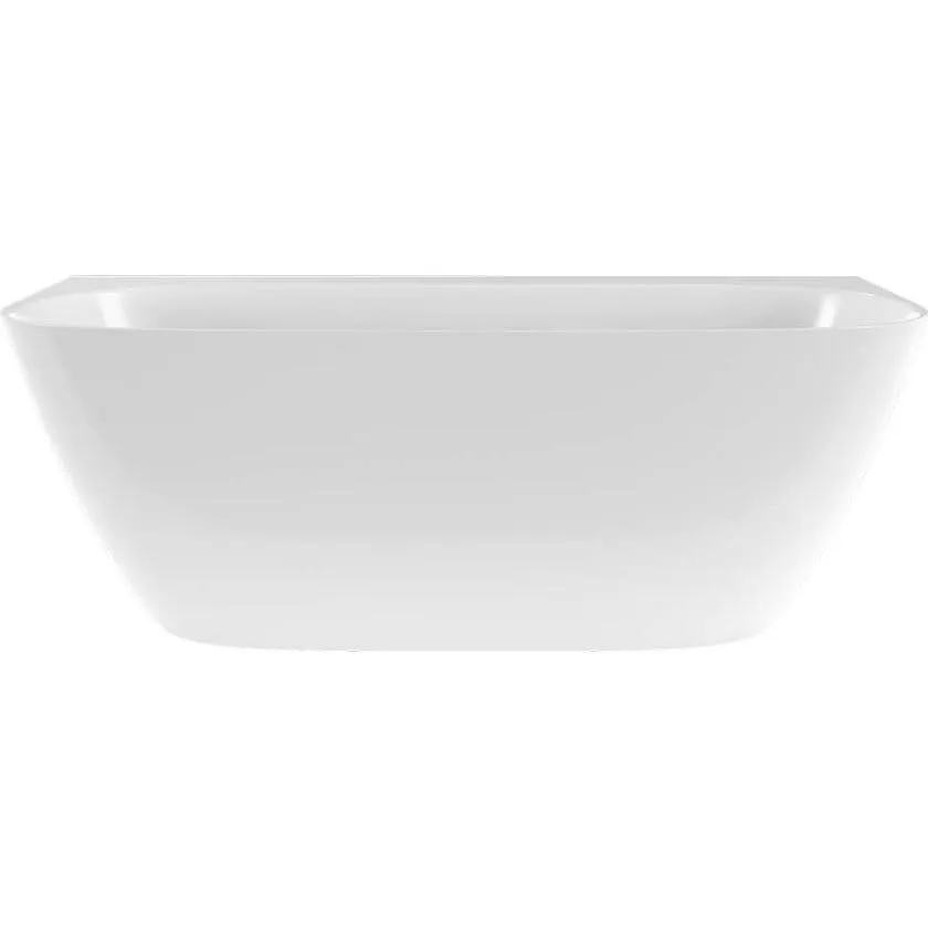 Victoria + Albert LU5NSWNO Lussari 1700 Back to Wall White Quarrycast Bath