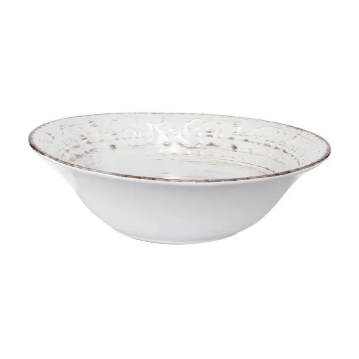Rustic Fare Serving Bowl Cream