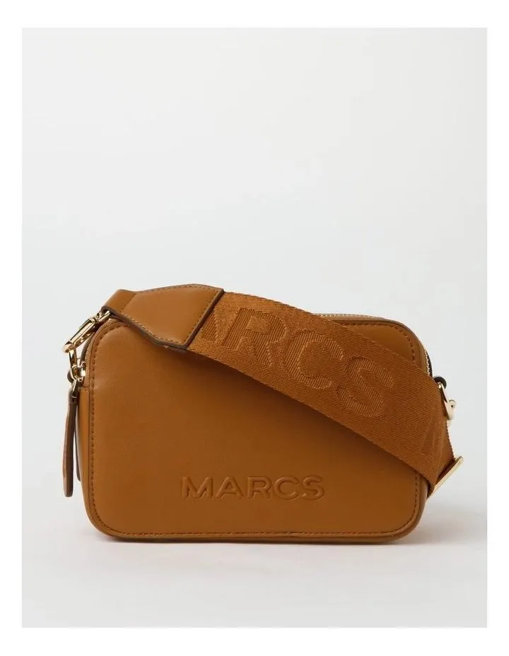 Budapest Camera Crossbody Bag In Tan