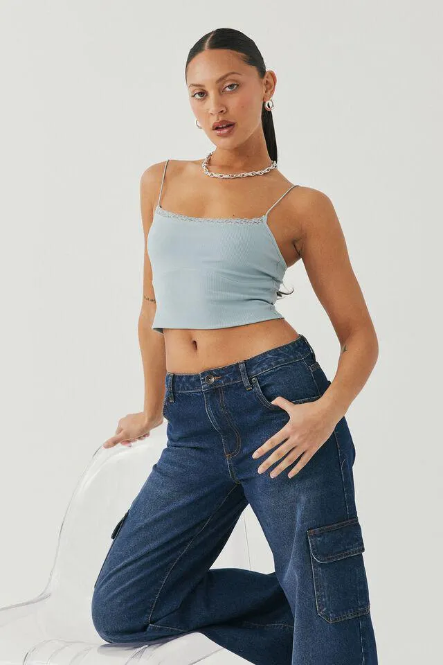 Vivian Lace Trim Cami