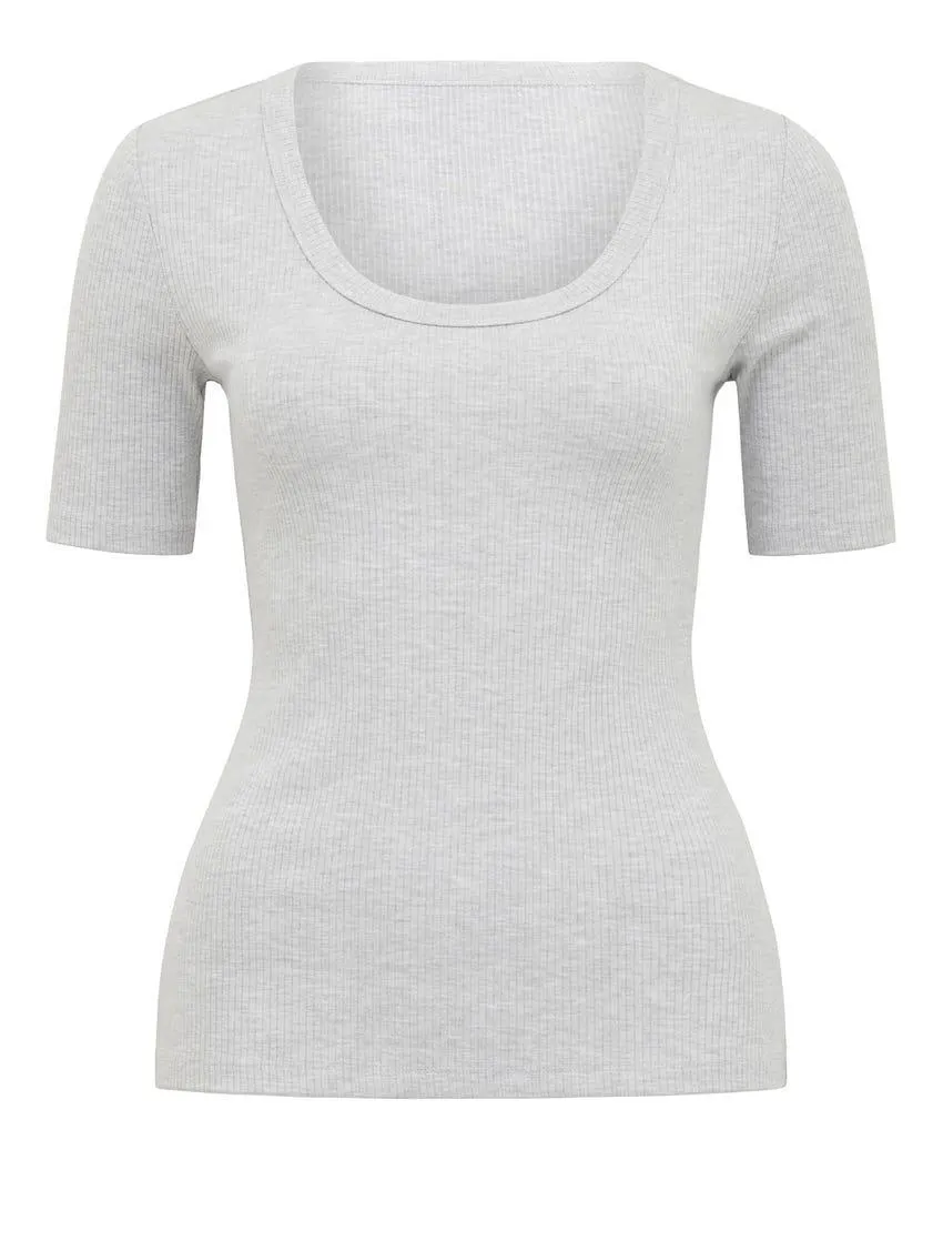 Avery Scoop-Neck T-Shirt