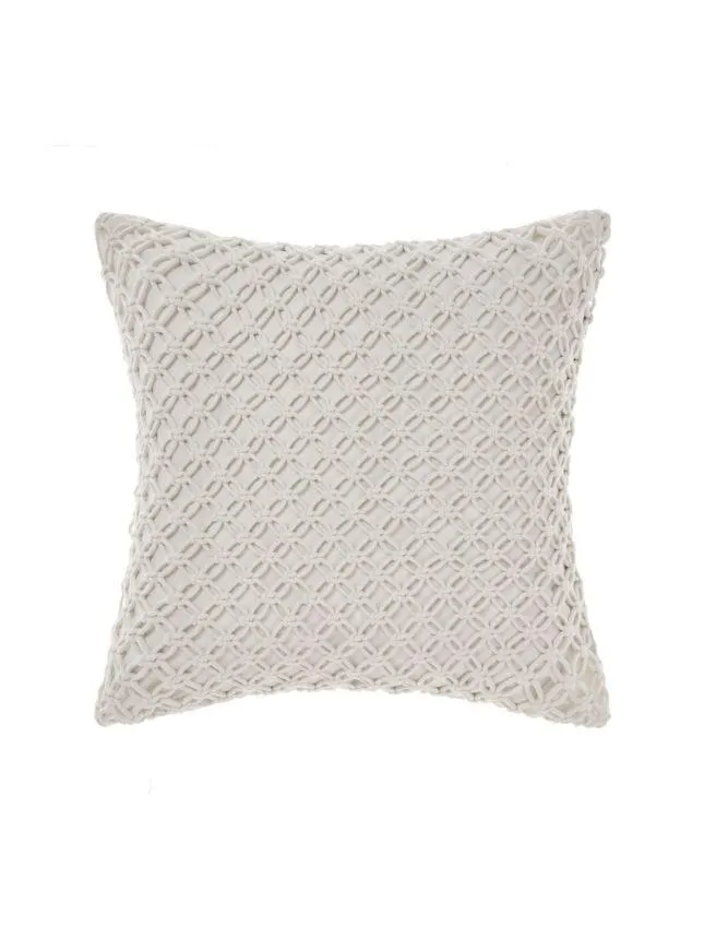 Joni White Cushion 45x45cm