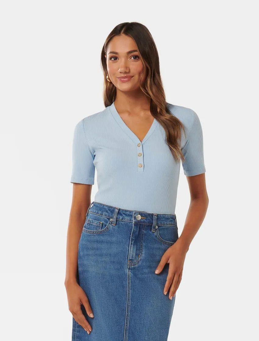 Elaine Petite Button-Up Top