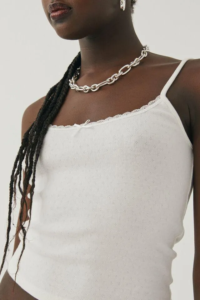 India Pointelle Cami