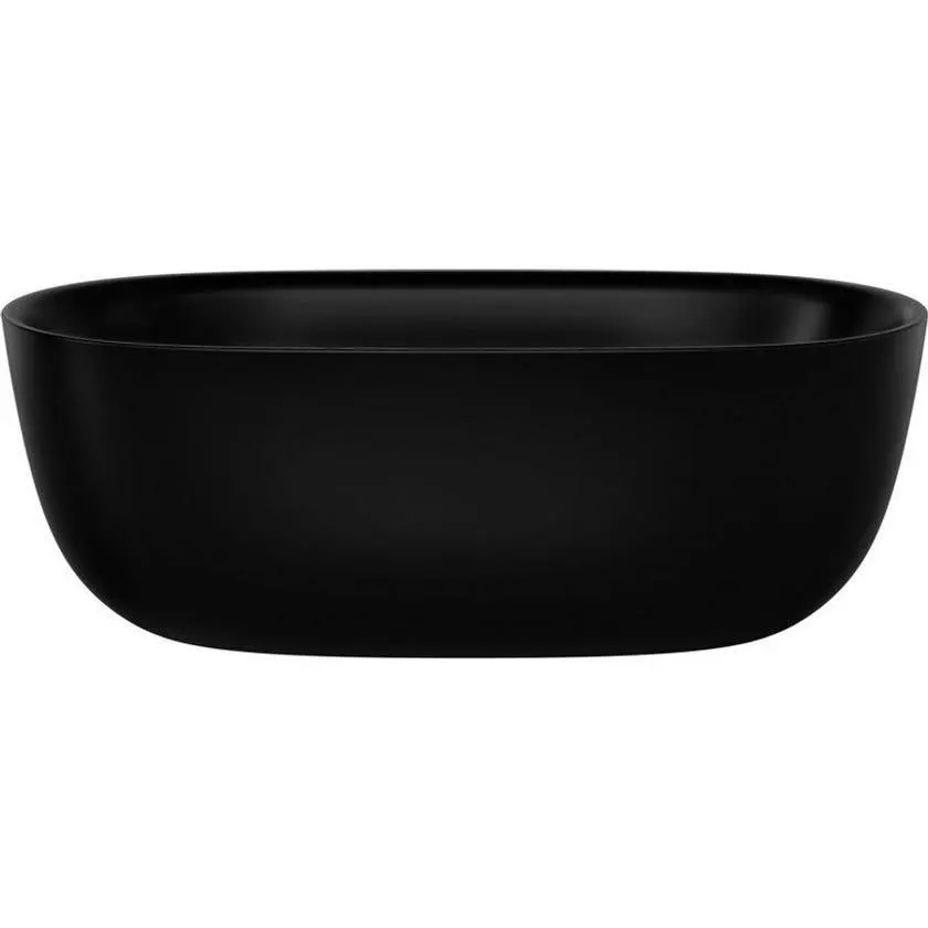Kaldewei 01105040350676 Meisterstück Oyo Duo 1630mm Matt Black Freestanding Bath