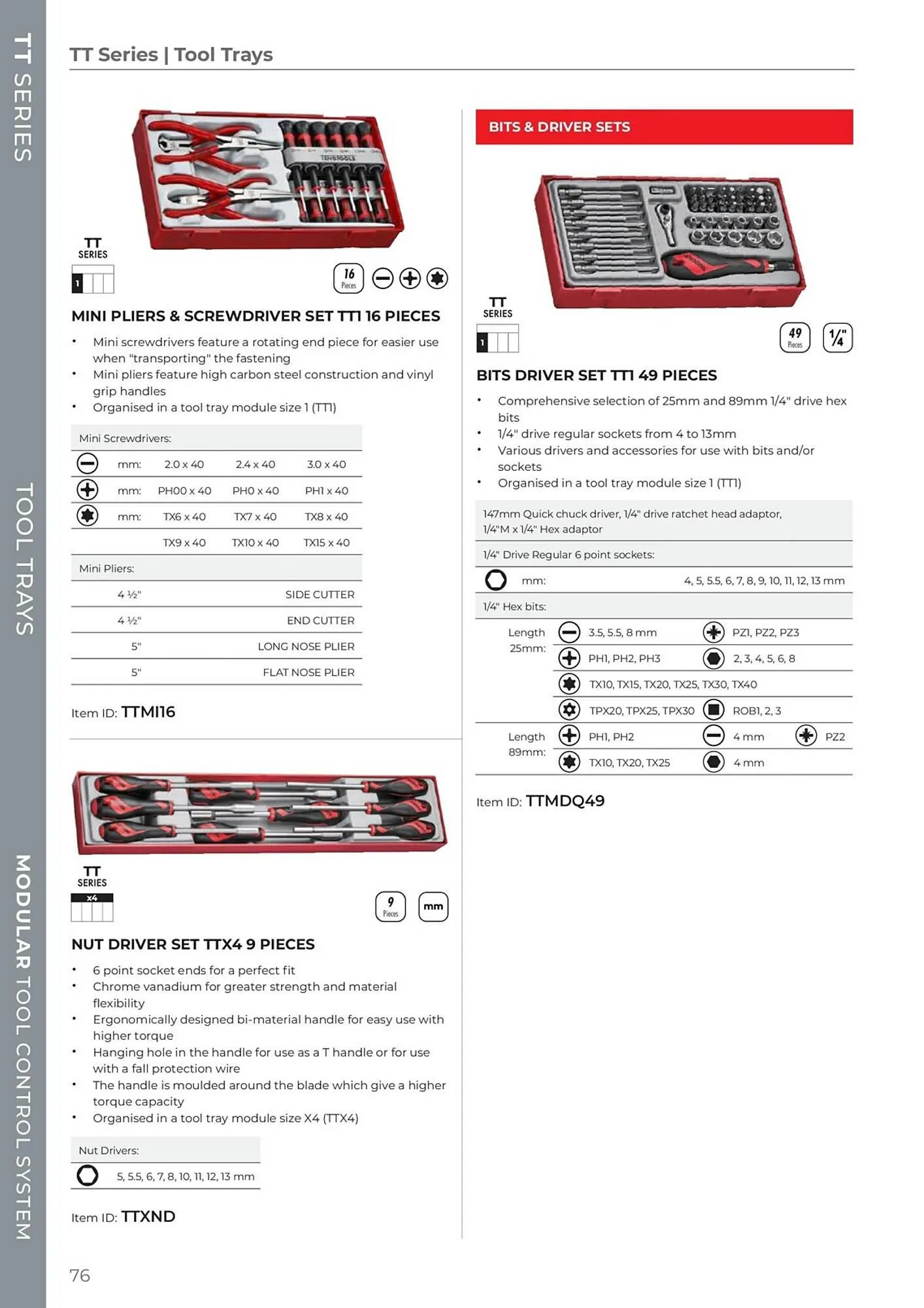 Teng Tools catalogue - Catalogue valid from 24 April to 31 December 2024 - page 77