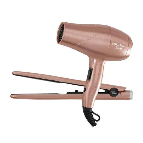 Silver Bullet Luxe Travel Set Rose Gold