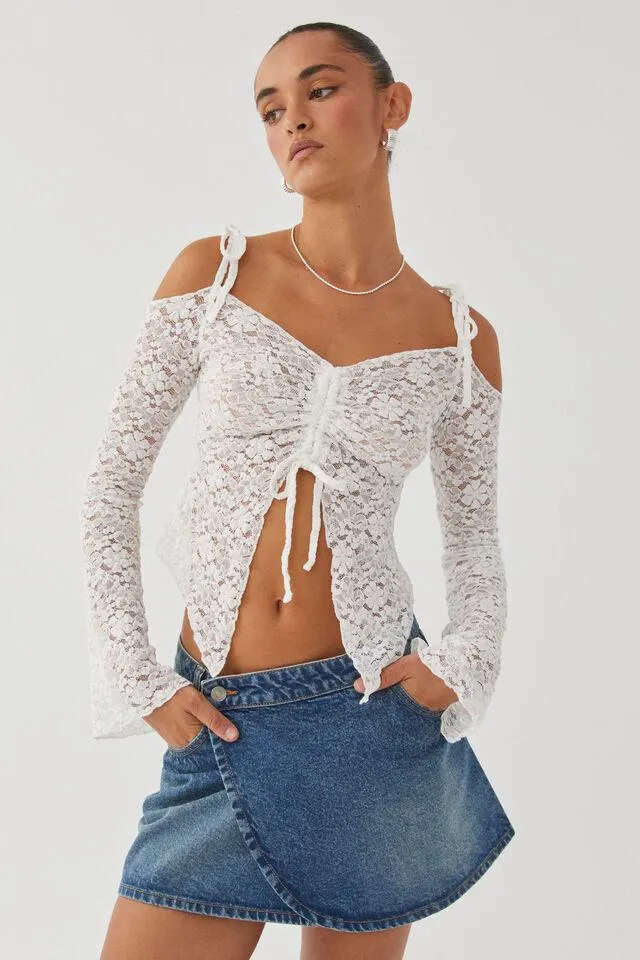 Celeste Cold Shoulder Top