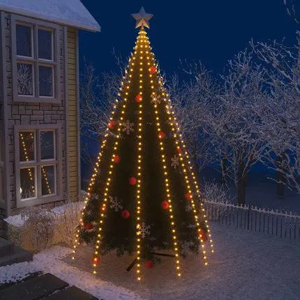 vidaXL Christmas Tree Net Lights with 500 LEDs 500 cm