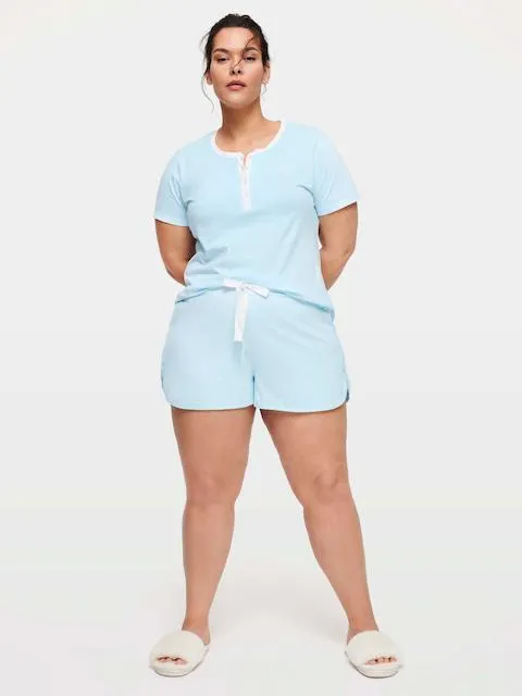 P.A. Plus Blue Short