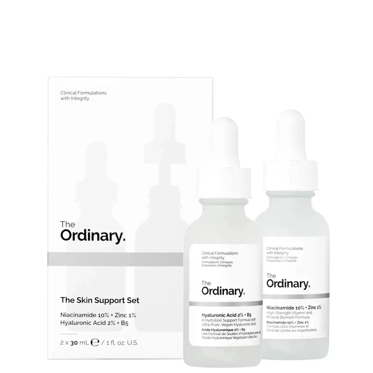 The Ordinary The Skin Support Set