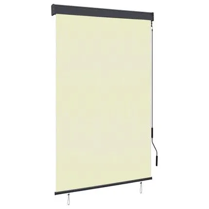 vidaXL Outdoor Roller Blind 120x250 cm Cream