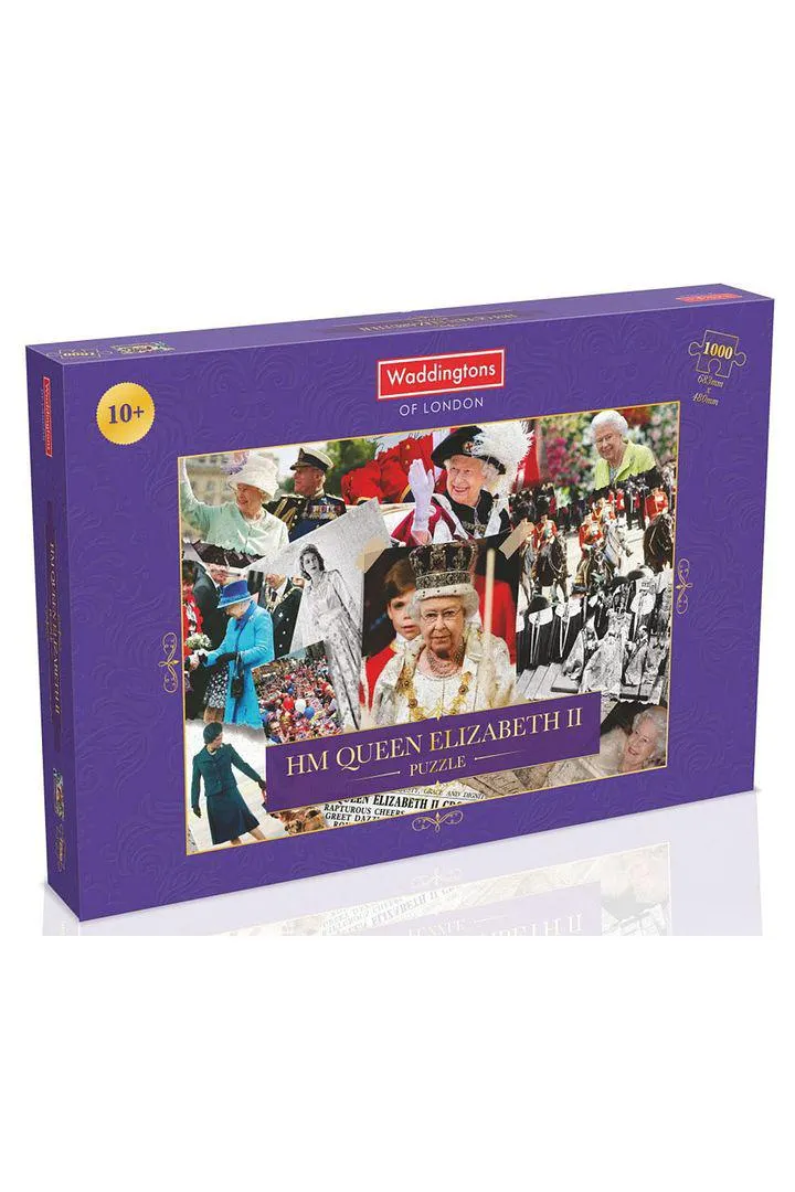 HM The Queen Elizabeth II Montage Jigsaw Puzzle (1000 pieces)