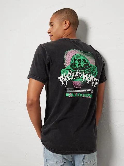 Rick & Morty Gothic Spaceship Tee