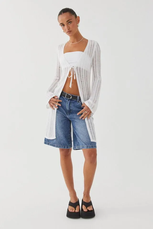 Kylie Longline Knit Cardi
