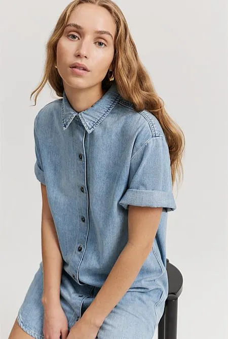 Denim Mini Dress