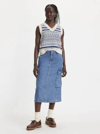 Levi's® Women's Cargo Midi Skirt