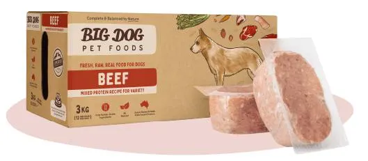 Big Dog - Beef for Dogs (3kg)