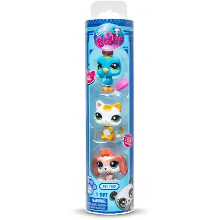 Littlest Pet Shop- Trio In Tube 3 Pack