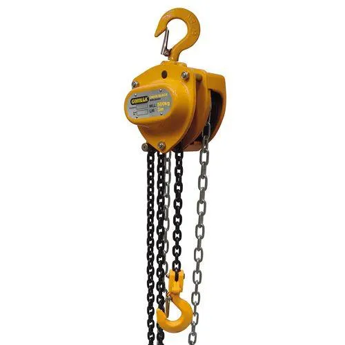 Gorilla 500kg Chain Block With 3m Lift
