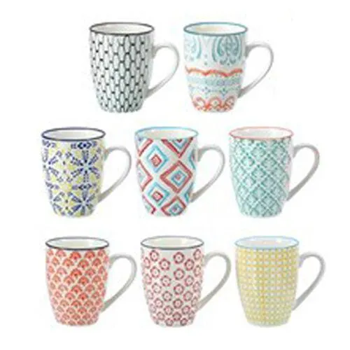 Moroccan Deco Ceramic Coffee Mug