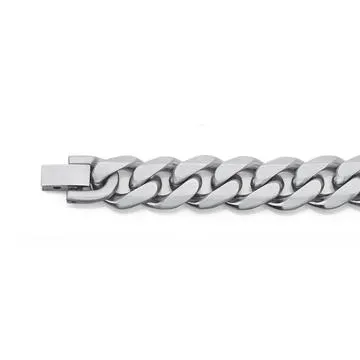 Stainless Steel Curb Link Bracelet