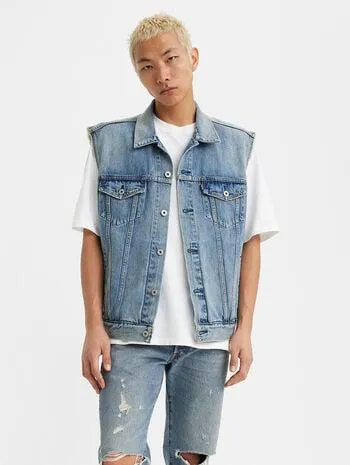 Relaxed Trucker Vest