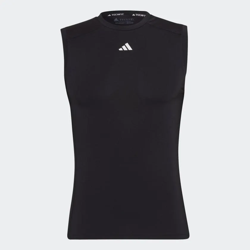 Adidas TechFit Training Tank Top - Mens - Black