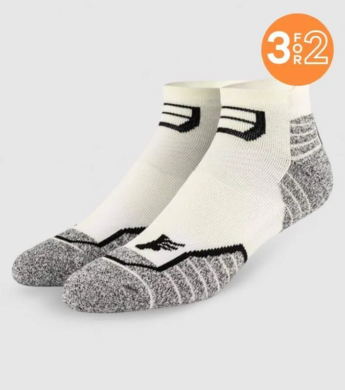 THE ATHLETE'S FOOT VELOCITY 2.0 PERFORMANCE MINI CREW SOCKS - 1 PAIR