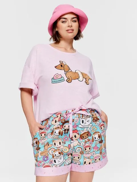 P.A. Plus Tokidoki Donut Boy Short