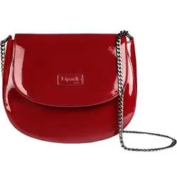 Lipault Plume Vinyl Saddle Bag Ruby 77811