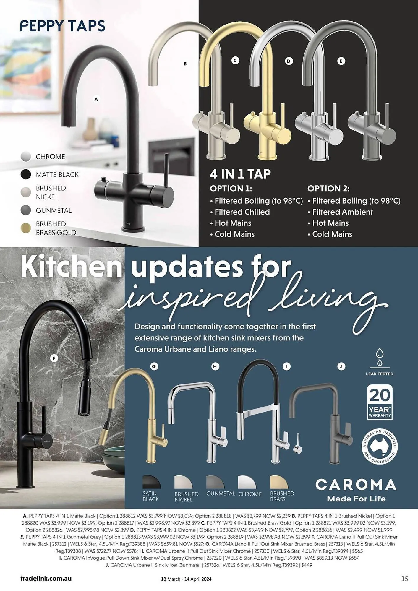 Tradelink catalogue - Catalogue valid from 19 March to 14 April 2024 - page 15