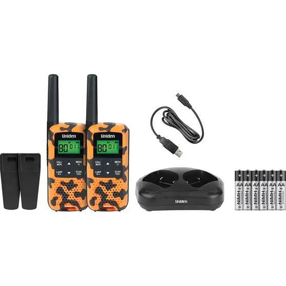 Uniden ADV10 1W UHF Handheld Radio Twin Pack