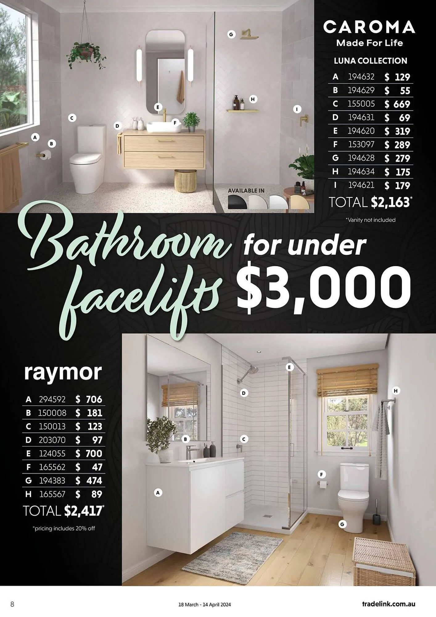 Tradelink catalogue - Catalogue valid from 19 March to 14 April 2024 - page 8