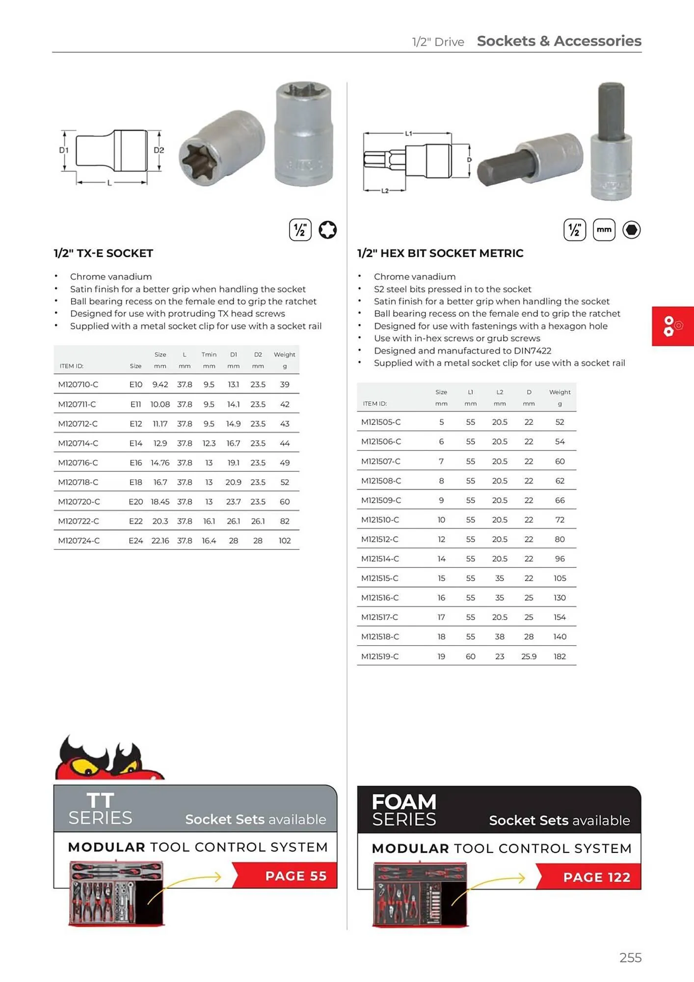 Teng Tools catalogue - Catalogue valid from 24 April to 31 December 2024 - page 256