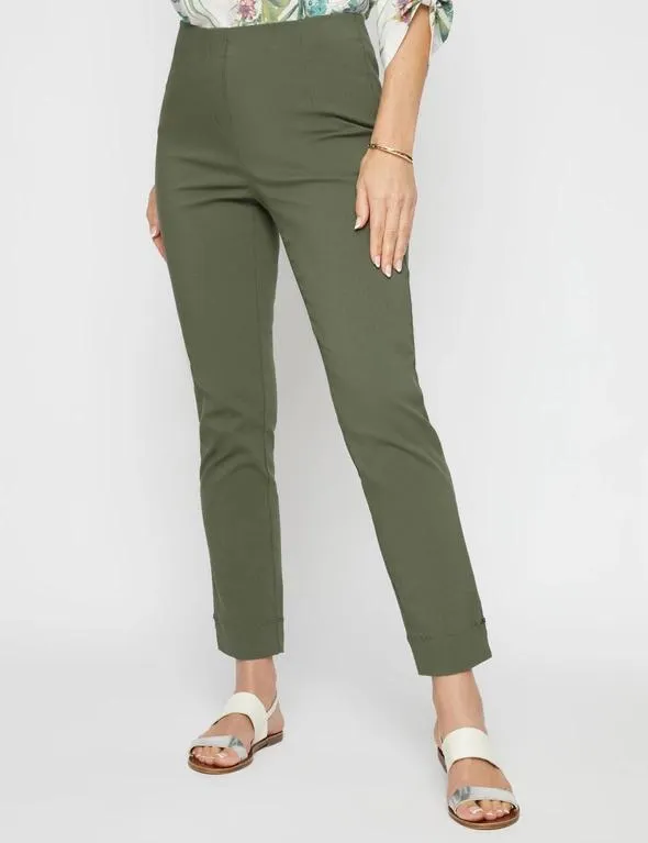 Millers Full Length Side Split Hem Bengaline Pant