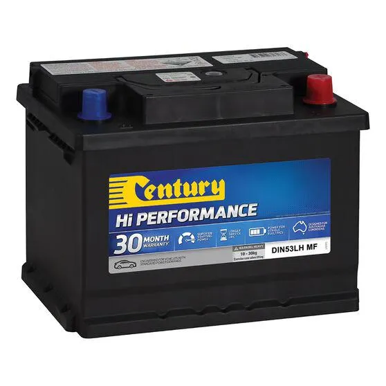 Century Hi Performance Car Battery DIN53LH MF