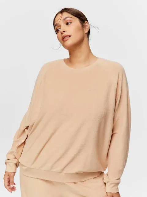 P.A. Plus Caramel Knit Sweater Top