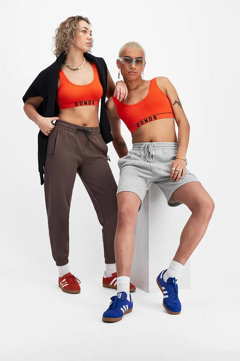 Retro Rib Scoop Crop