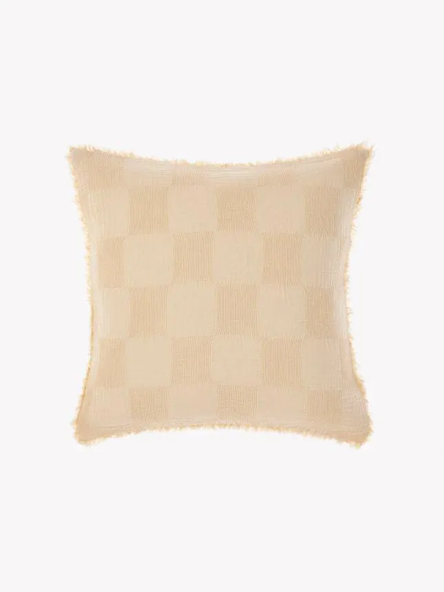 Capri Pale Peach Cushion 48x48cm