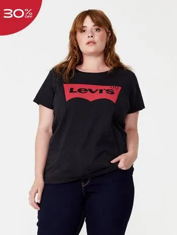 Levi's® Women's Perfect Logo T-Shirt (Plus Size)
