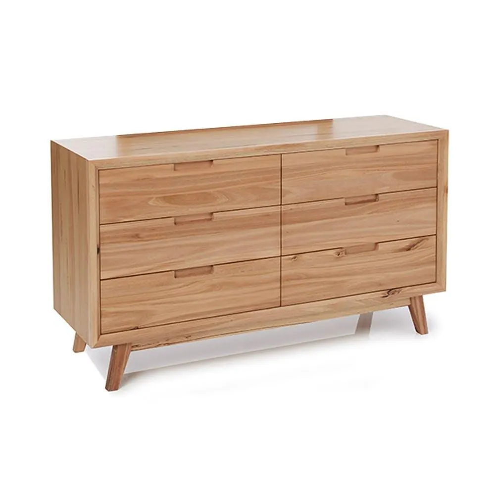 Bastille Dresser (6 Drawer), Natural